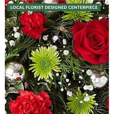 Holiday Florist's Choice Centerpiece