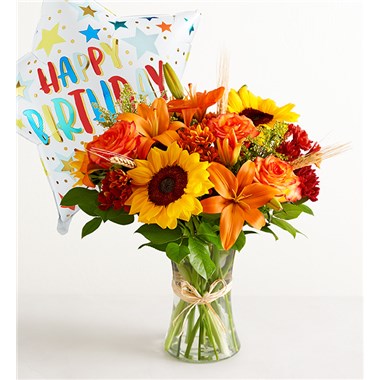 Fields Of Europe® For Fall With Jumbo Birthday Mylar