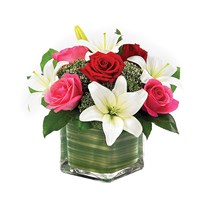 Lovely lily & roses romance cube (BF127-11KM)